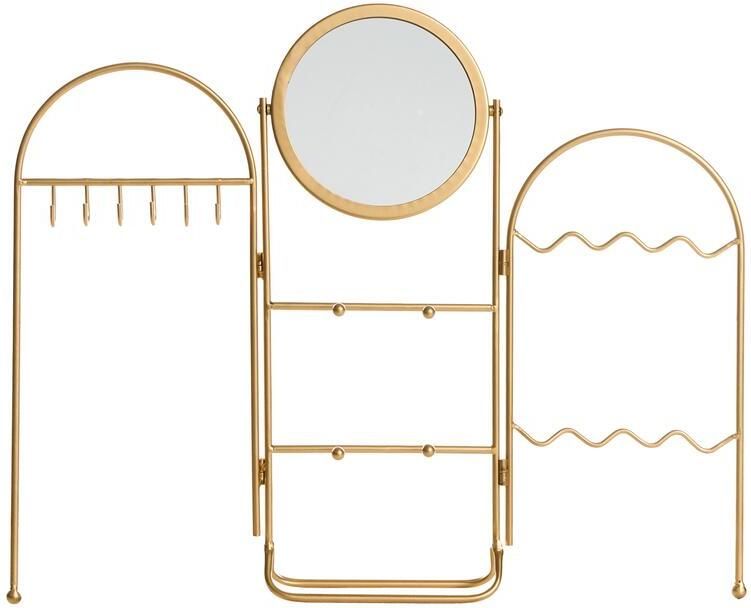 Beliani PIROU Juwelenstandaard Goud IJzer