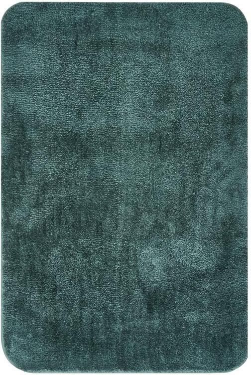 Beliani URLANA Badmat Donkergroen 60 x 90 cm Microvezels