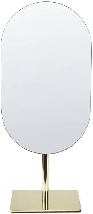 Beliani CANTAL Tafel spiegel Goud Metaal