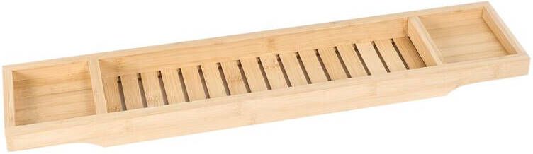 Beliani CAUCA Badplank Lichtbruin Bamboe