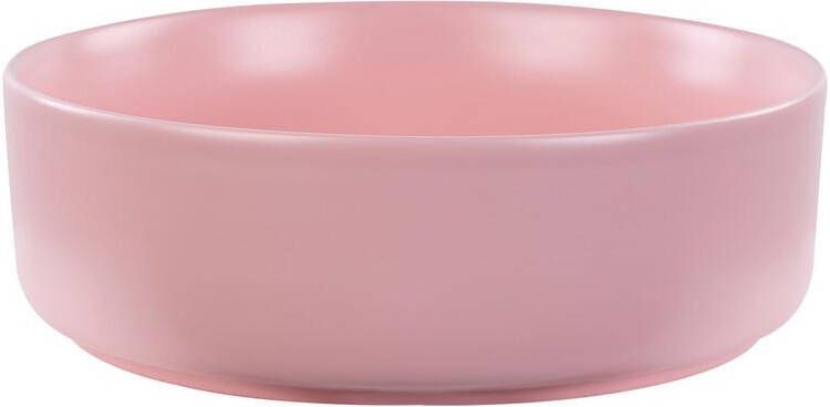 Beliani GUDAR Wastafel Roze 37 cm Keramiek