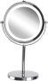 Beliani VERDUN make-up spiegel Zilver Metaal - Thumbnail 2