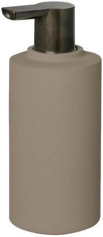 Blomus Creto Zeepdispenser Mourning Dove | Grijs | Bruin | Polystone