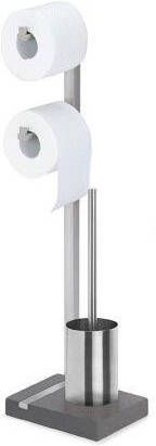 Blomus Toiletbutler Menoto 73 CM Voor Twee Rollen Mat RVS - Foto 1