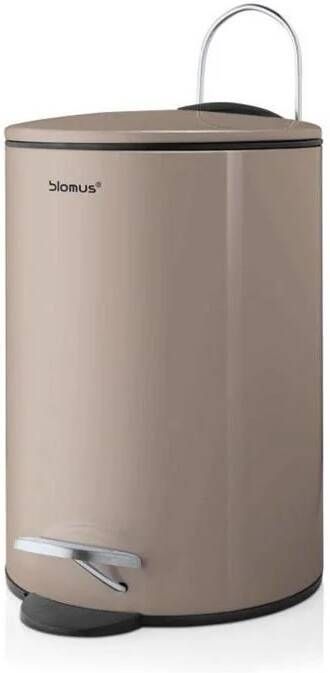 Blomus Pedaalemmer Tubo Soft-Close Deksel 3 Liter Taupe