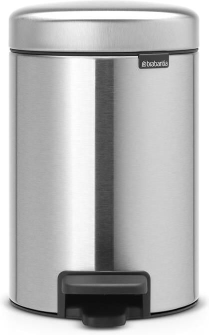 Brabantia NewIcon Pedaalemmer 3 liter kunststof binnenemmer matt Steel 113222