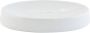 Clayre & Eef Zeepbakje 12*8*2 cm Wit Keramiek Rond Zeephouder - Thumbnail 2