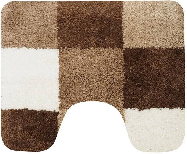 Dutch Decor Dutch House Toiletmat Brest 60x50cm brown