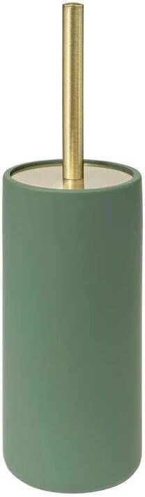 Five 5 Toiletborstel Savona in houder ficus groen 10 x 35 cm