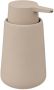 5Five Zeeppompje dispenser Cocoon kunststeen beige 15 cm 300 ml Zeeppompjes - Thumbnail 2