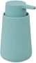 5Five Zeeppompje dispenser Cocoon kunststeen ijsblauw 15 cm 300 ml Zeeppompjes - Thumbnail 2