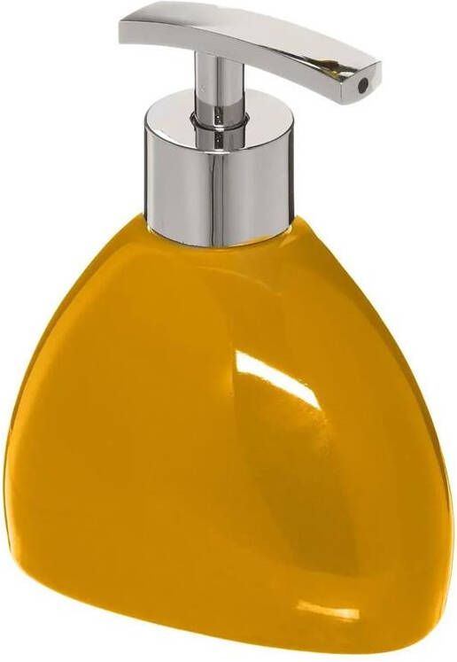 Five 5 Zeeppompje keramiek geel 300 ml zeepdispenser