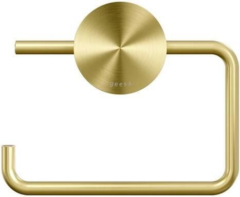 Geesa Opal toiletrolhouder zonder klep 13 8x1 9x11 3cm geborsteld goud - Foto 2