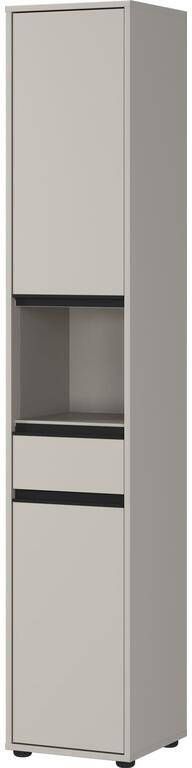 Germania Lemont Steengrijs Badkamerkast Slim H181 cm