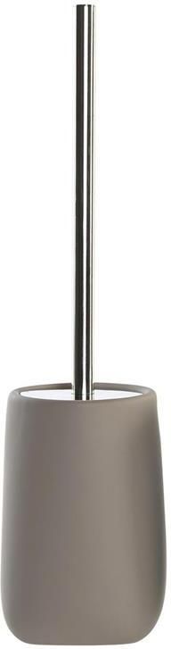 Items WC Toiletborstel in houder dolomiet kunststeen taupe beige 41 x 11 cm Toiletborstels - Foto 1