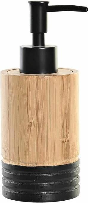 ITEM International Items Zeeppompje bruin zwart bamboe hout 7 x 17 cm