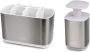 Joseph Giftset Bathroom Beauties Set van 2 Stuks Roestvast Staal Zilver - Thumbnail 2