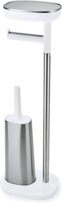 Joseph EasyStore Toiletrolhouder met Toiletborstel Roestvast Staal Zilver