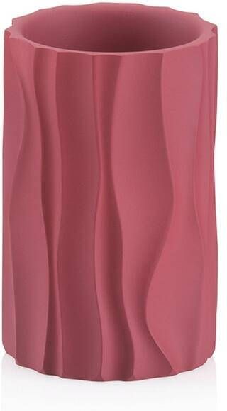Kela Badkamer Drinkbeker Polyresin Frambozen Rood | Merida