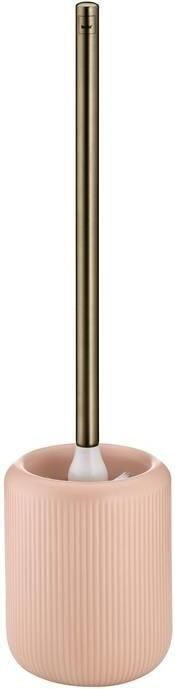 Kela WC-borstel Houder Geribbeld Keramiek Cloud Pink Adele - Foto 1