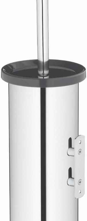 Kela Alor Toiletborstel met Wandbevestiging Laag Grijs