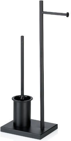 Kela Toiletborstel -en Toiletrolhouder Vrijstaand 68 x 23 x 18 cm RVS Z
