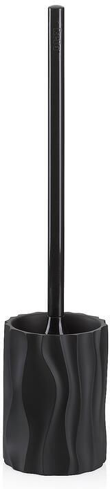Kela Toiletborstel met Houder Polyresin Zwart | Merida - Foto 1