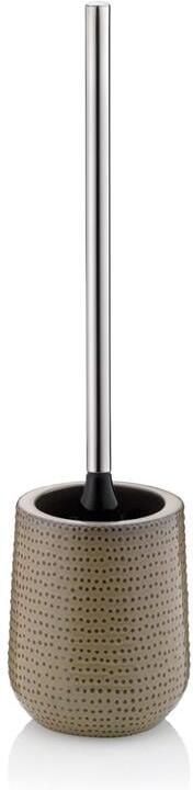 Kela Wc-borstel Houder Mocca | Dots - Foto 1