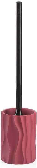 Kela Toiletborstel met Houder Polyresin Frambozen Rood | Me