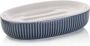 Kela Zeephouder Keramiek Rook Blauw | Ava - Thumbnail 2