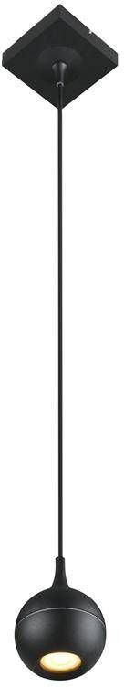 Lucide Favori Hanglamp Badkamer 50W GU10 IP44 Zwart