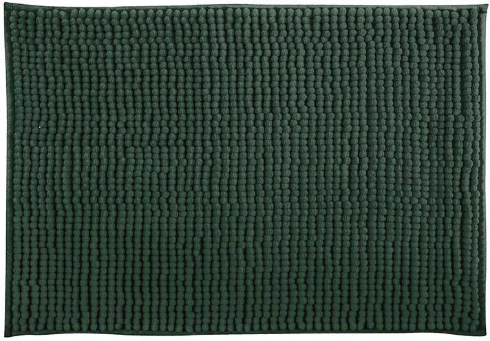 MSV Badkamerkleed|badmat tapijtje donkergroen 40 x 60 cm