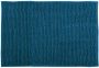 MSV Badkamerkleed badmat tapijtje voor op de vloer petrol blauw 50 x 80 cm Microvezel Badmatjes - Thumbnail 2
