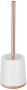 Spirella MSV Coruna Toilet wc-borstel houder kunststof wit koper 38 cm Toiletborstels - Thumbnail 2