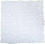 MSV Douche bad anti-slip mat badkamer pvc wit 53 x 53 cm Badmatjes - Thumbnail 2