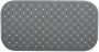 MSV Douche bad anti-slip mat badkamer rubber donkergrijs 36 x 65 cm Badmatjes - Thumbnail 2
