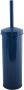 Spirella MSV Industrial Toilet wc-borstel houder metaal marine blauw 38cm Toiletborstels - Thumbnail 2
