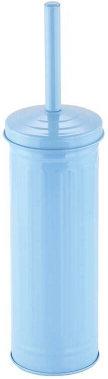 MSV Industrial Toilet|wc-borstel houder metaal pastel blauw 38 c