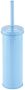 Spirella MSV Industrial Toilet wc-borstel houder metaal pastel blauw 38 cm Toiletborstels - Thumbnail 2