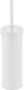 Spirella MSV Industrial Toilet wc-borstel houder metaal wit 38 cm Toiletborstels - Thumbnail 2