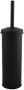 Spirella MSV Industrial Toilet wc-borstel houder metaal zwart 38 cm Toiletborstels - Thumbnail 2