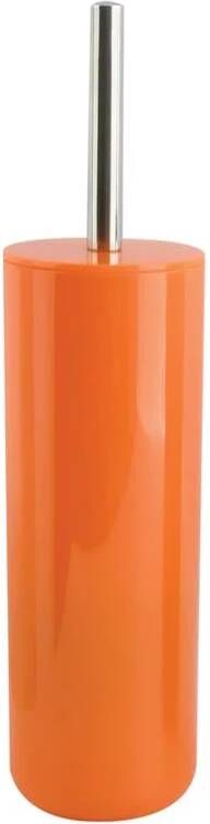 MSV Porto Toilet|wc-borstel houder kunststof oranje 38cm