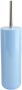 Spirella MSV Porto Toilet wc-borstel in houder kunststof pastel blauw 38 cm Toiletborstels - Thumbnail 2