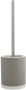 Spirella MSV Shine Toilet wc-borstel houder keramiek metaal taupe 38 cm Toiletborstels - Thumbnail 2