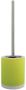 Spirella MSV Shine Toilet wc-borstel houder keramiek metaal appelgroen 38 cm Toiletborstels - Thumbnail 2