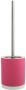 Spirella MSV Shine Toilet wc-borstel houder keramiek metaal fuchsia roze 38 cm Toiletborstels - Thumbnail 2