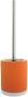 Spirella MSV Shine Toilet wc-borstel houder keramiek metaal oranje 38 cm Toiletborstels - Thumbnail 2