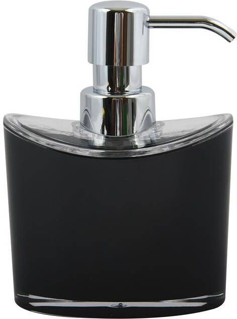 MSV Zeeppompje|dispenser Aveiro PS kunststof zwart 14 cm