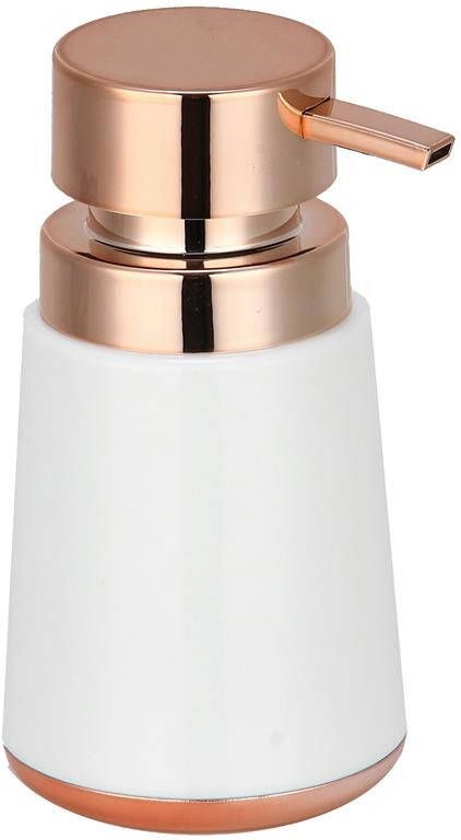 MSV Zeeppompje|dispenser Coruna PS kunststof wit 15 cm