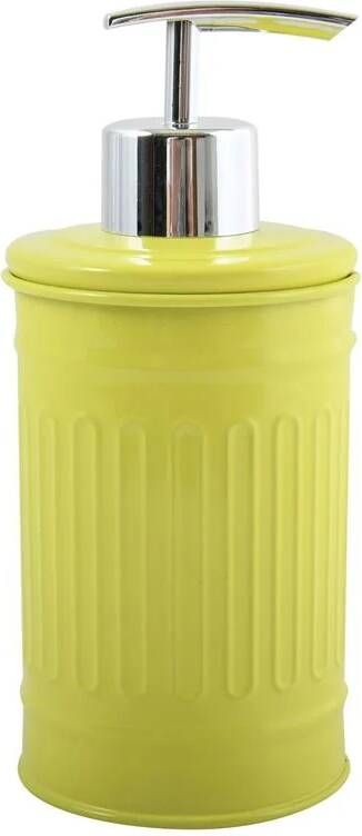 MSV Zeeppompje|dispenser Industrial metaal appelgroen 17 cm